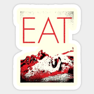 EAT - Gig Poster Sticker